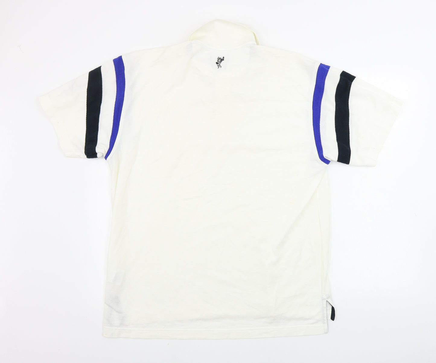 Ashworth  Mens Ivory    Polo Size S