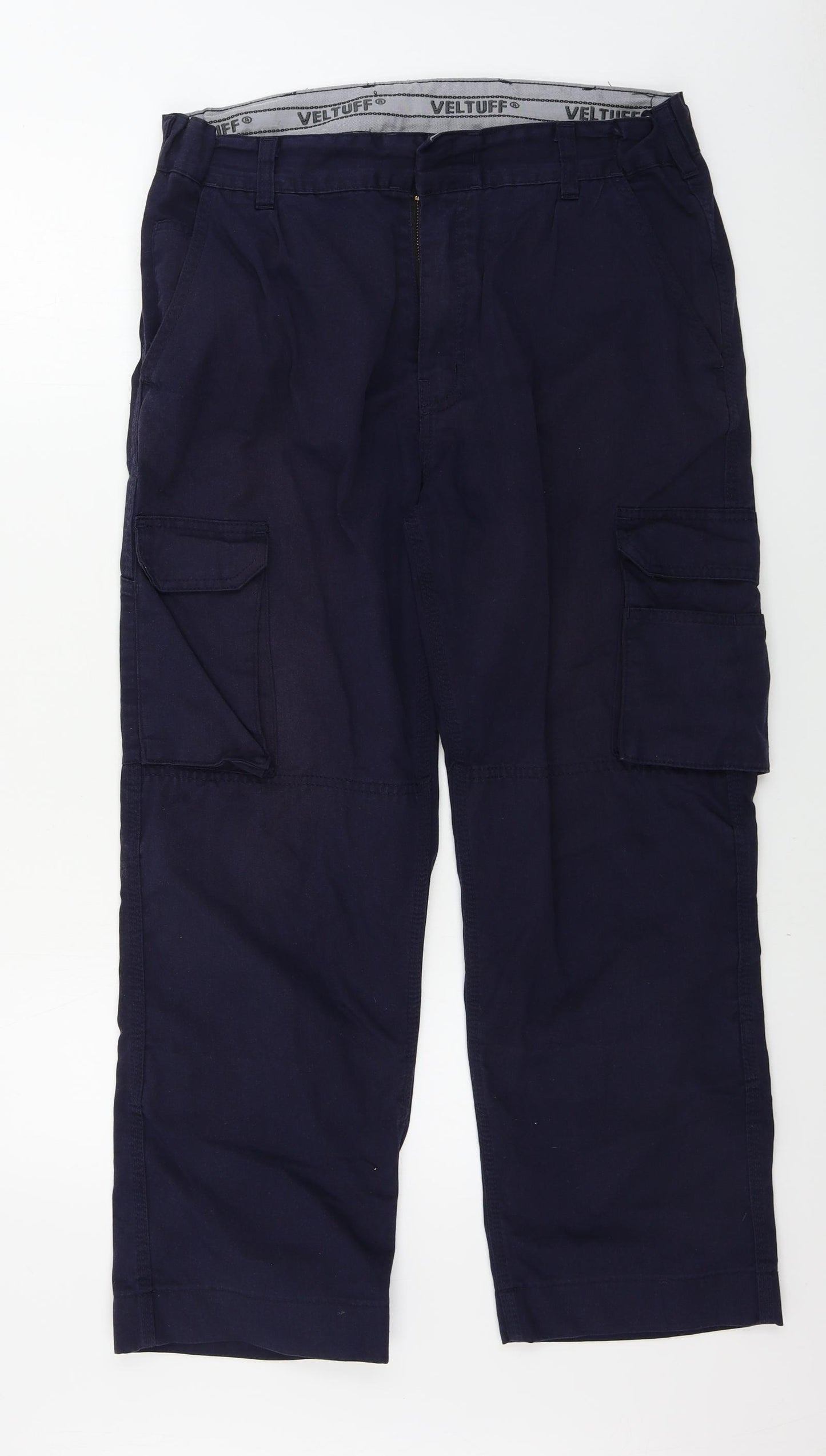 veltuff Mens Blue   Trousers  Size 34 in L26 in