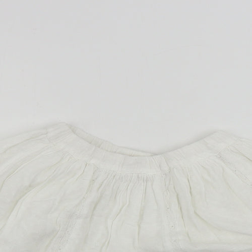 NEXT  Girls Ivory   A-Line Skirt Size 5 Years