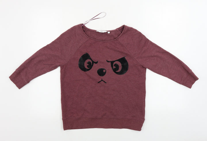 New Look Womens Red Pullover Jumper Size 8