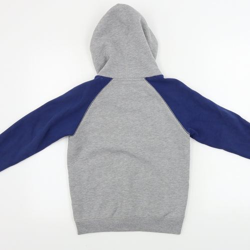 West Bromwich Albion  Boys Grey   Pullover Hoodie Size 8-9 Years