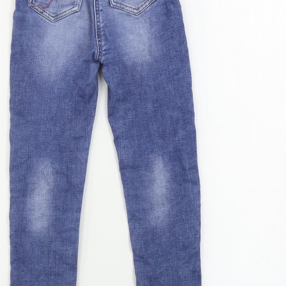 NEXT  Girls Blue   Straight Jeans Size 6-7 Years