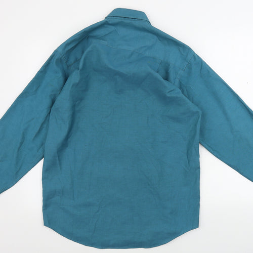 BHS  Mens Green    Button-Up Size 14