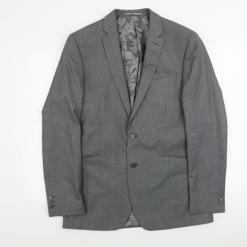 Occasion  Mens Grey   Jacket Blazer Size 40