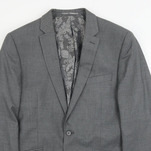 Occasion  Mens Grey   Jacket Blazer Size 40