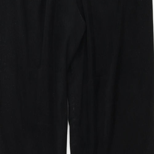 Joella Di Marco   Womens Black   Trousers  Size L L31 in