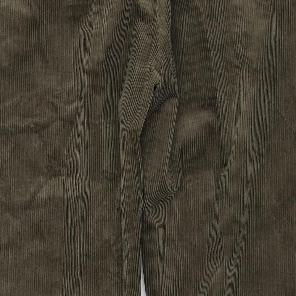 Marks and Spencer Mens Brown  Corduroy Straight Jeans Size 40 in L31 in