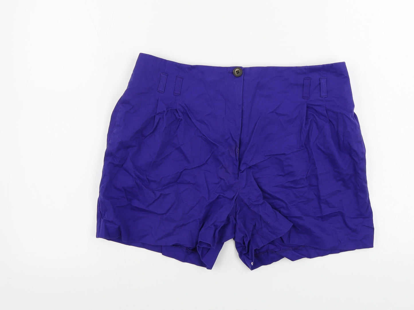 River Island  Womens Blue   Chino Shorts Size 12