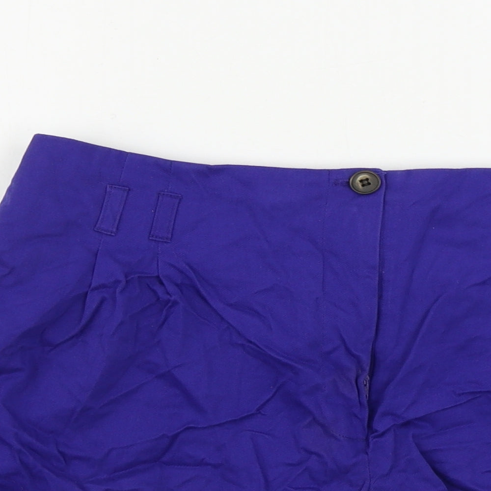 River Island  Womens Blue   Chino Shorts Size 12