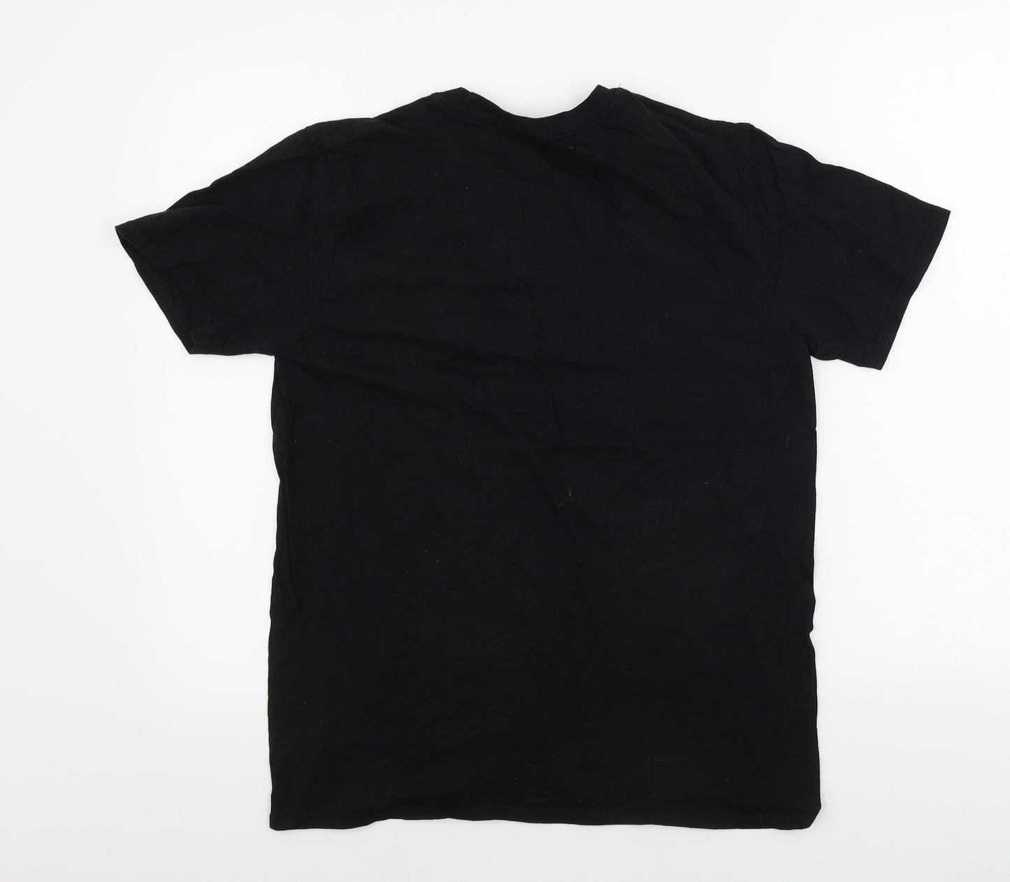 Gildan  Mens Black    T-Shirt Size M