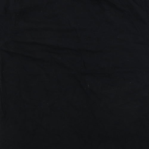 Gildan  Mens Black    T-Shirt Size M