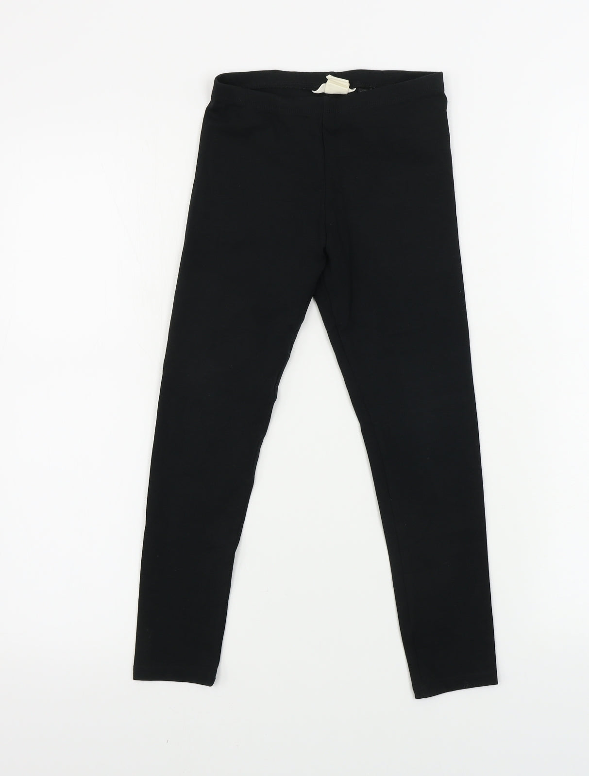 H&M  Girls Black   Jegging Trousers Size 7-8 Years