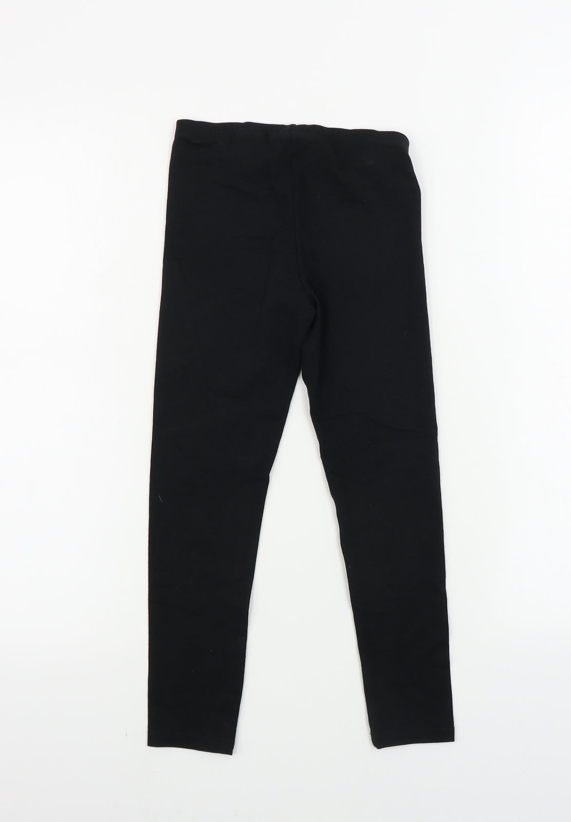H&M  Girls Black   Jegging Trousers Size 7-8 Years