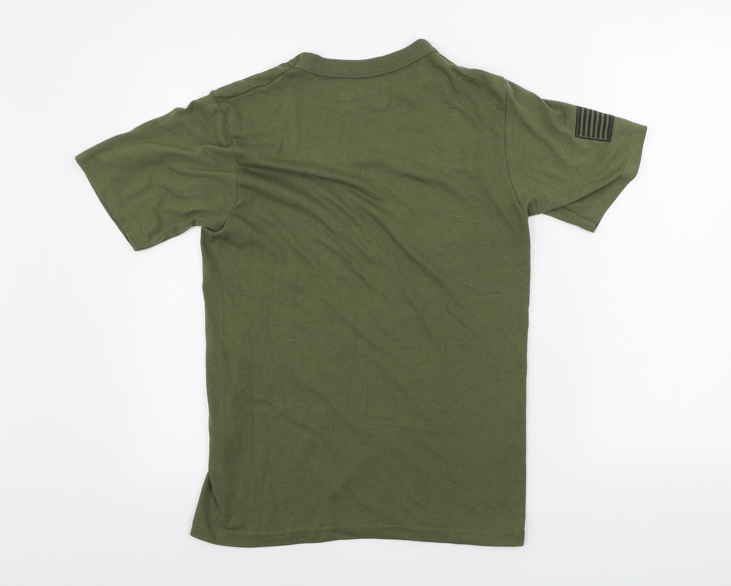 Soffe  Mens Green    T-Shirt Size S