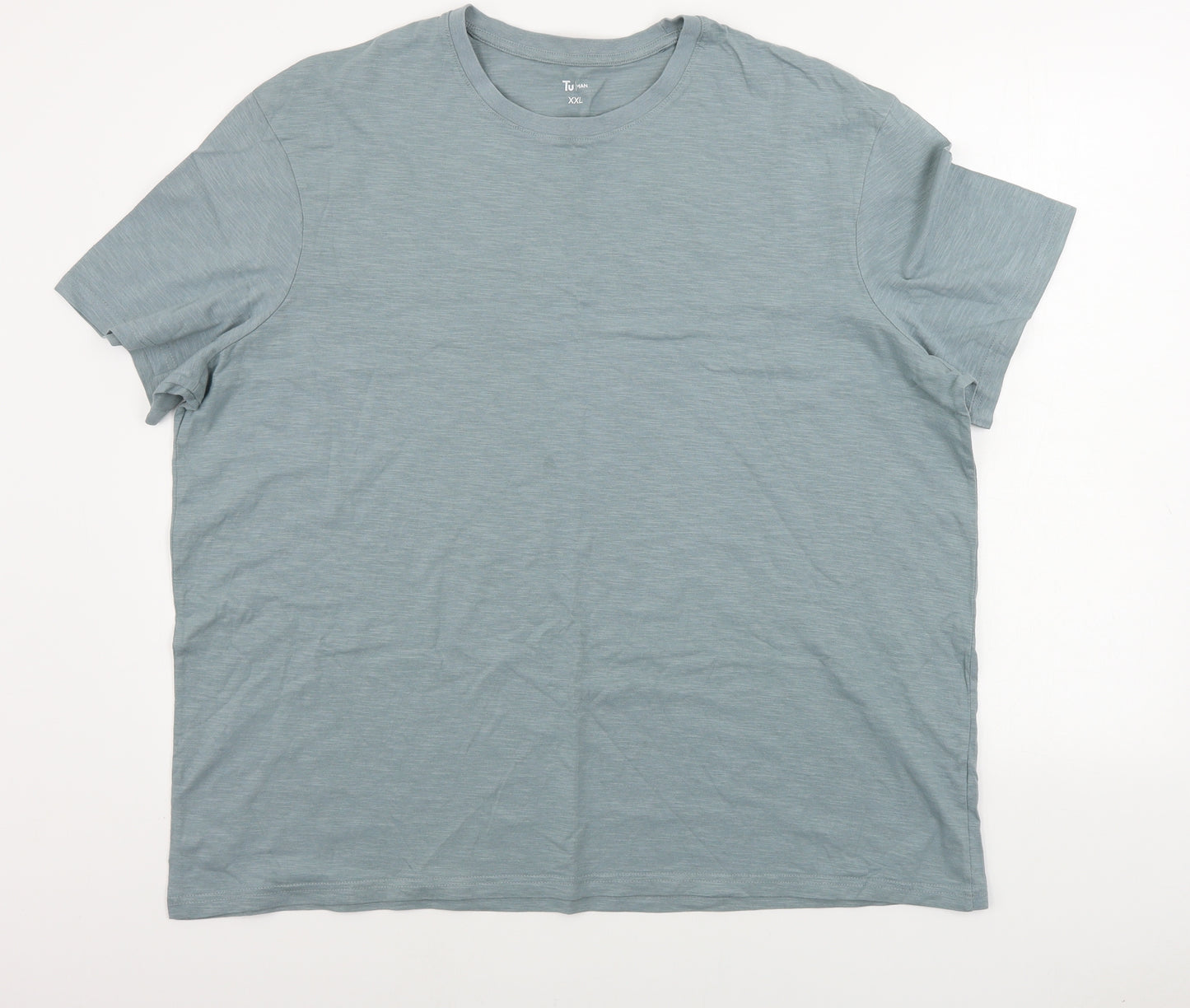 TU Mens Grey    T-Shirt Size 2XL