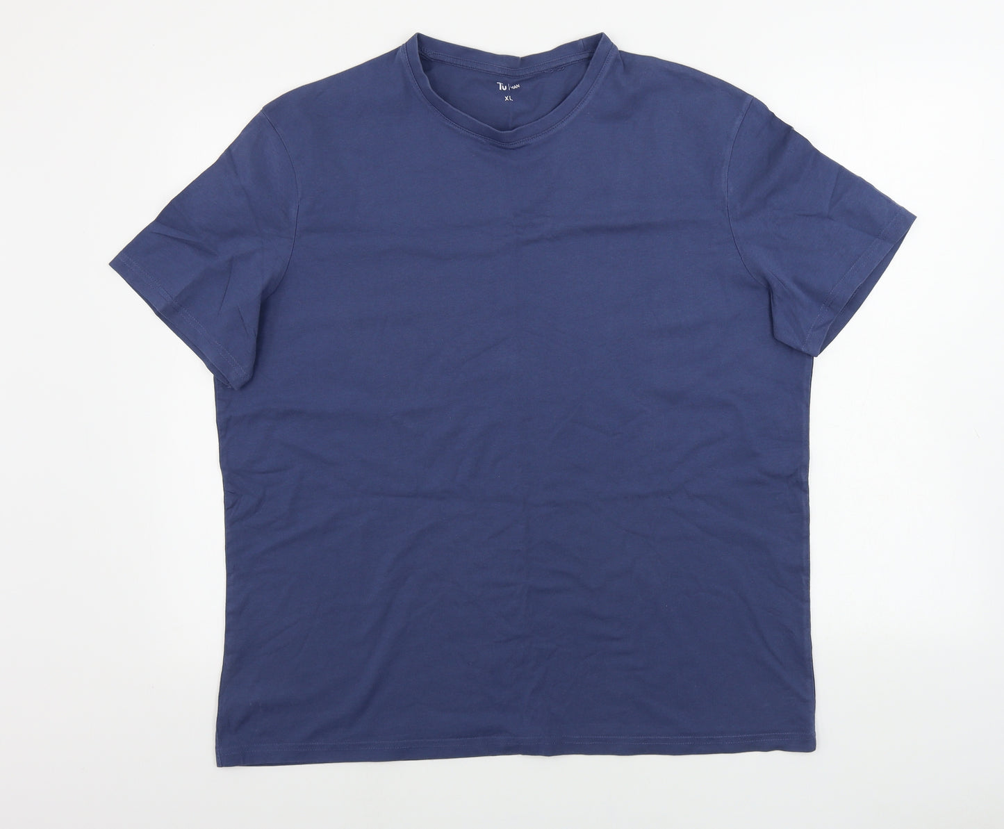 TU Mens Blue    T-Shirt Size XL