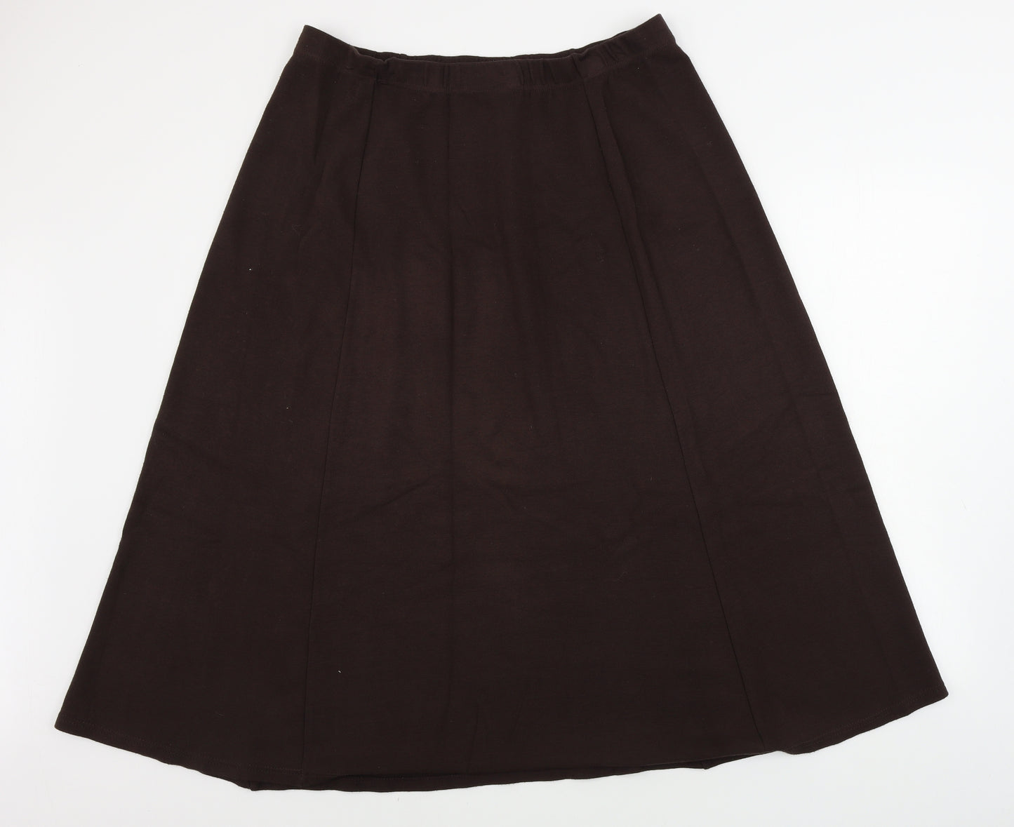 Bonmarché  Womens Brown   A-Line Skirt Size L