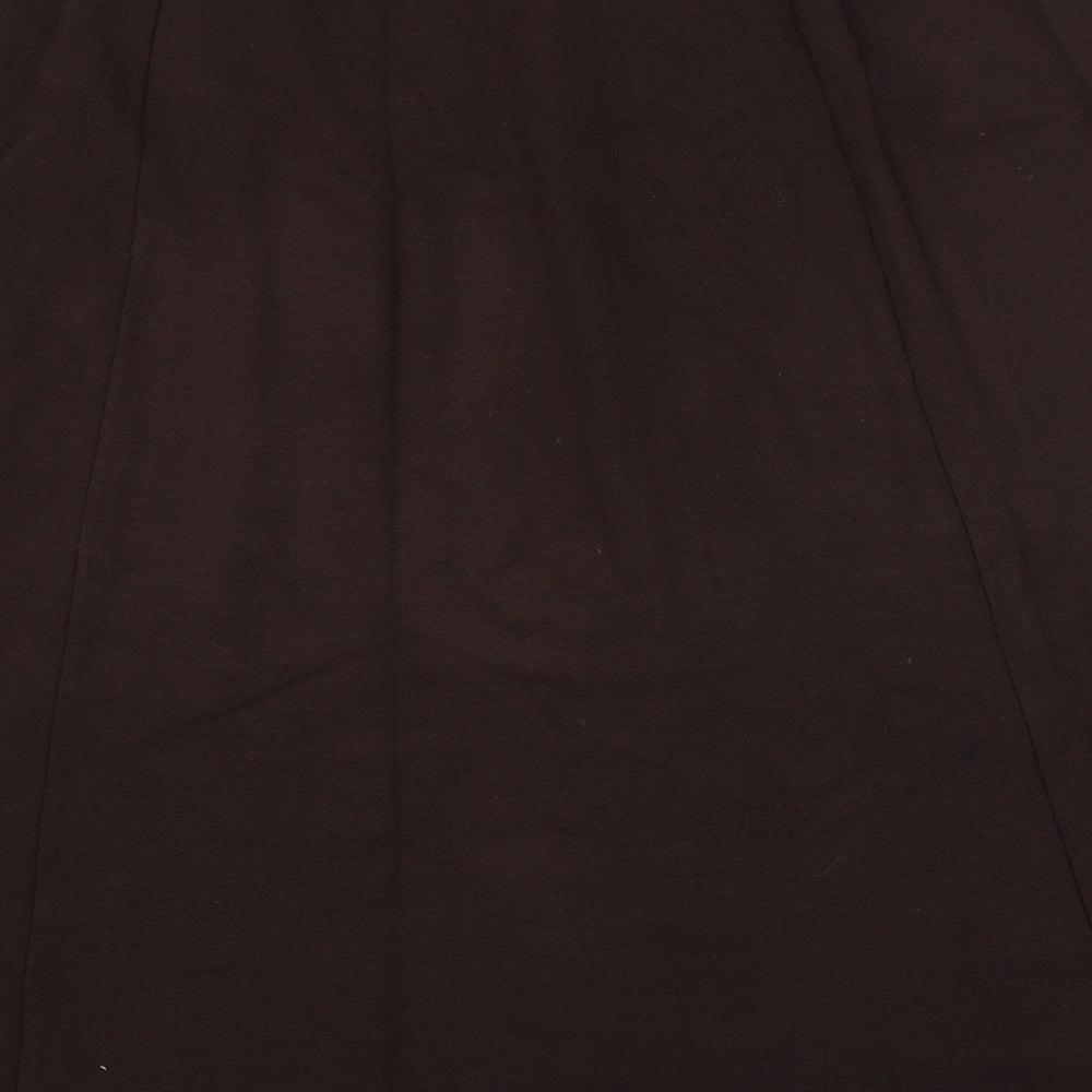Bonmarché  Womens Brown   A-Line Skirt Size L