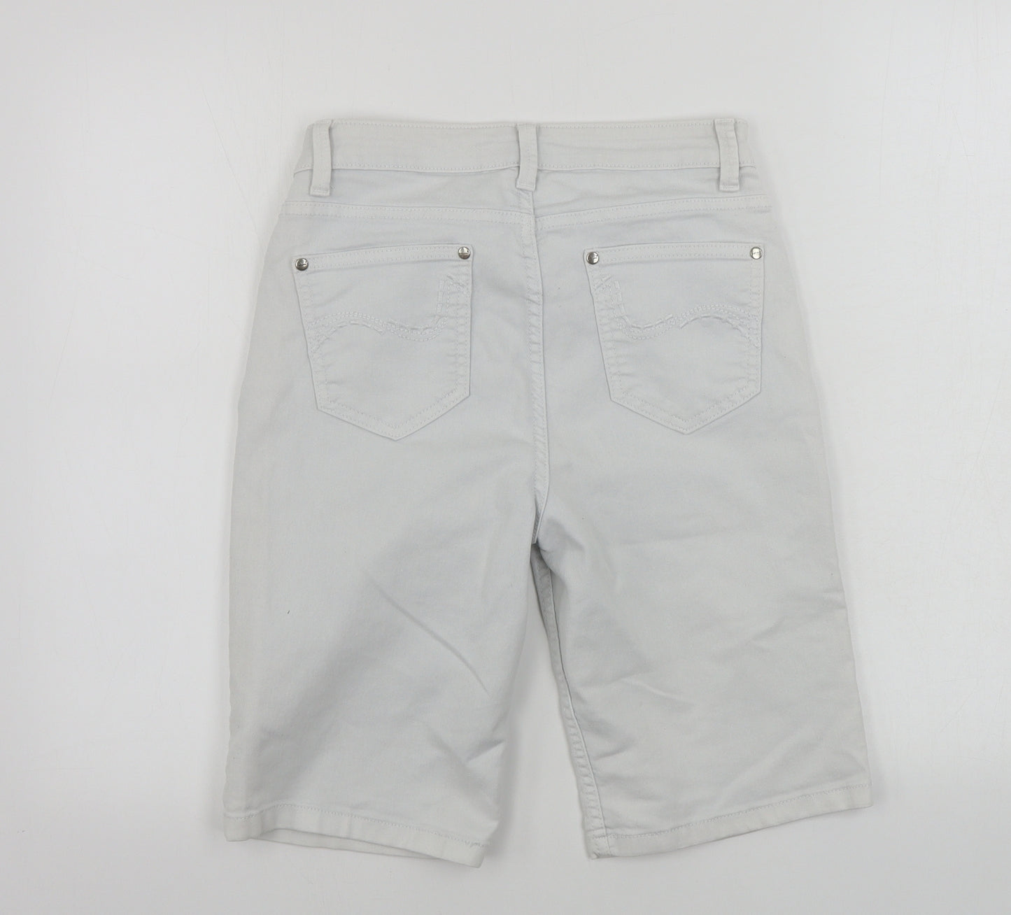 peruna Womens White   Cut-Off Shorts Size 28 in