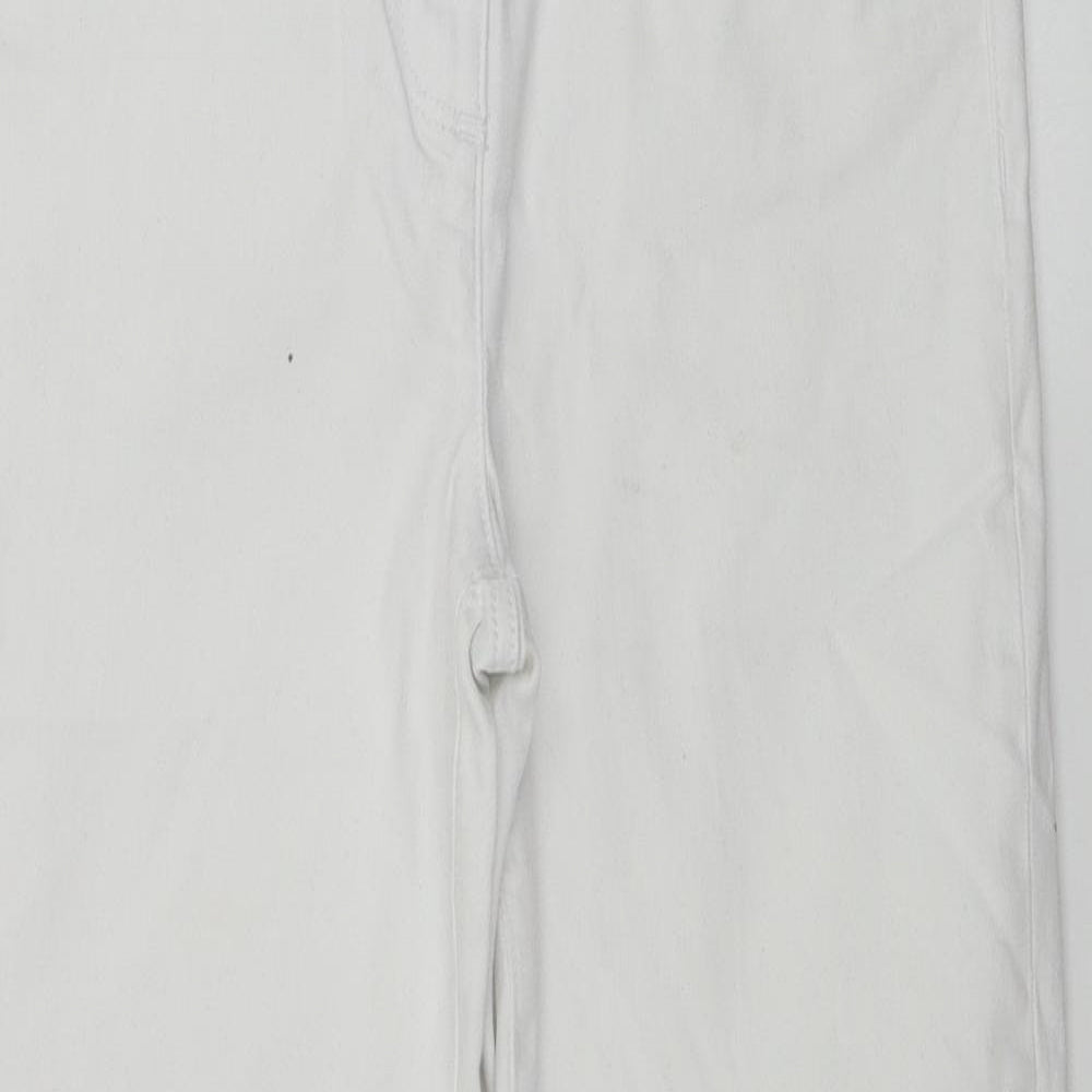 NEXT  Womens White   Skinny Jeans Size 8 L25 in