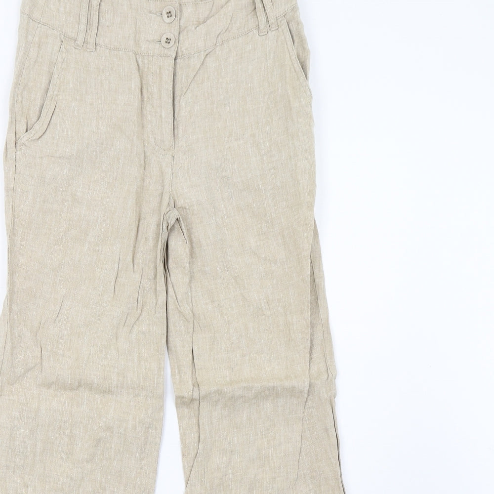 Principles Womens Beige   Trousers  Size 8 L26 in