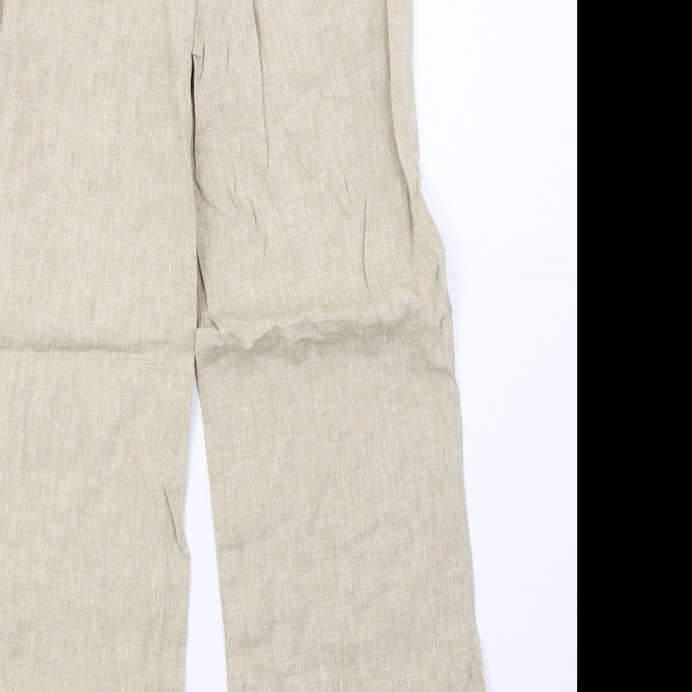 Principles Womens Beige   Trousers  Size 8 L26 in