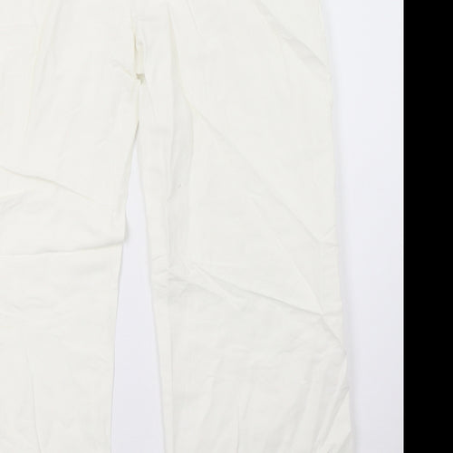 Principles Womens White   Trousers  Size 18 L30 in