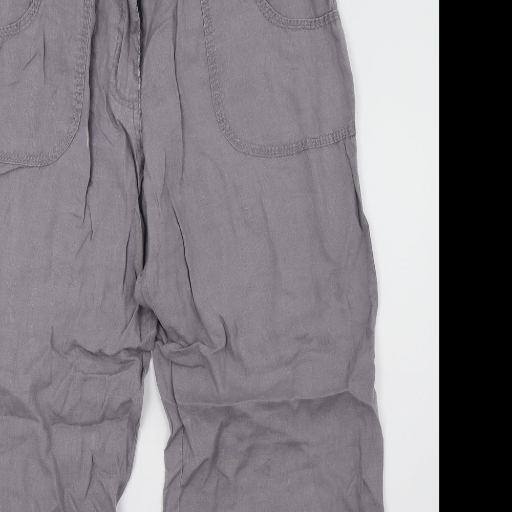 Primark Womens Grey   Trousers  Size 14 L30 in