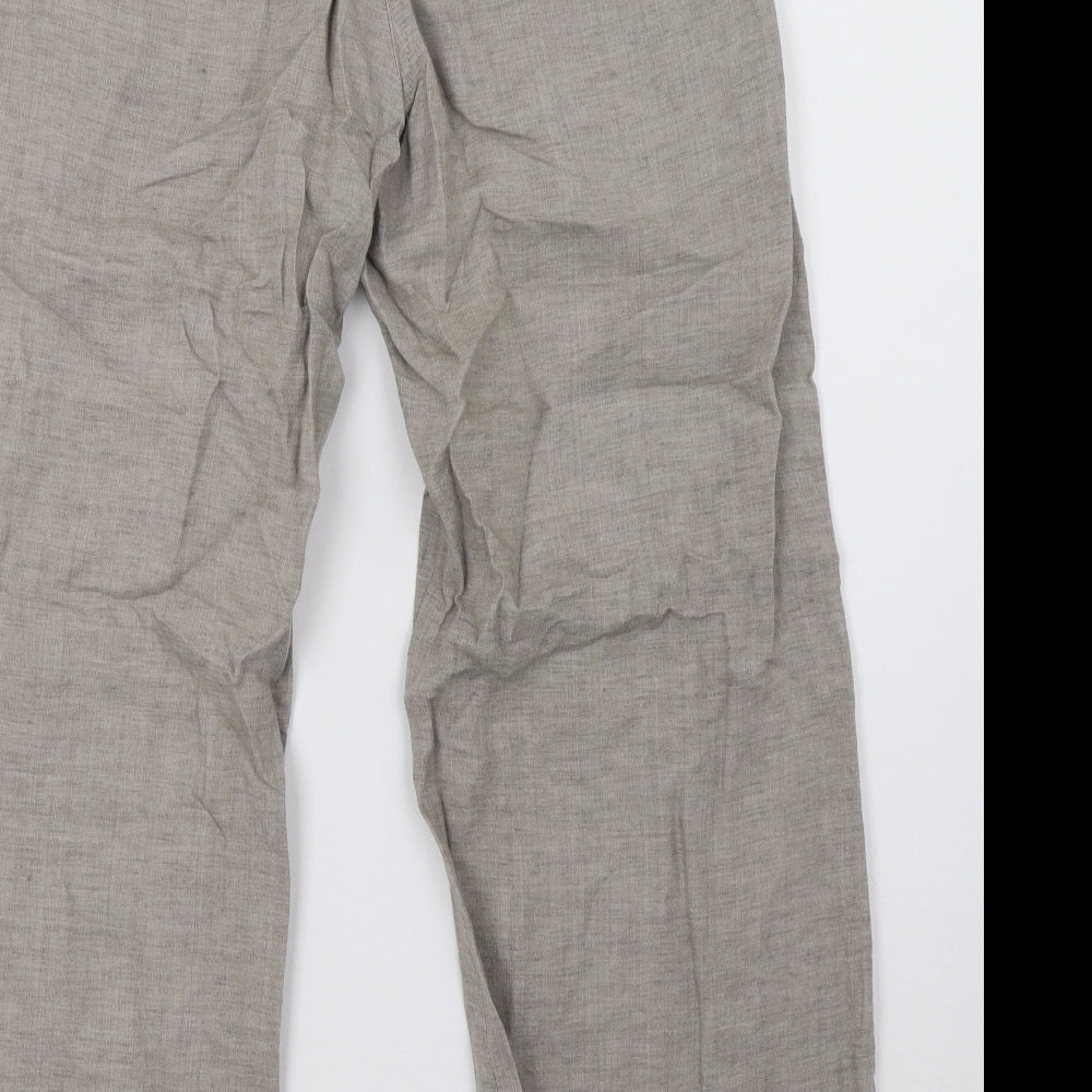 George Womens Beige   Trousers  Size 12 L28 in
