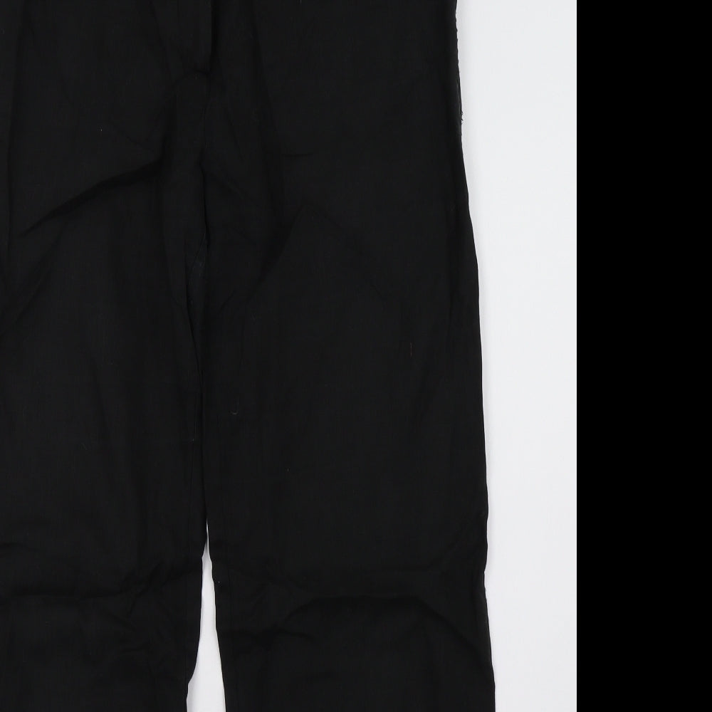 Monsoon Womens Black   Trousers  Size 12 L31 in