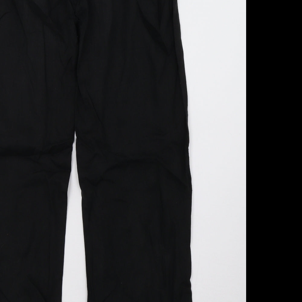 Monsoon Womens Black   Trousers  Size 12 L31 in