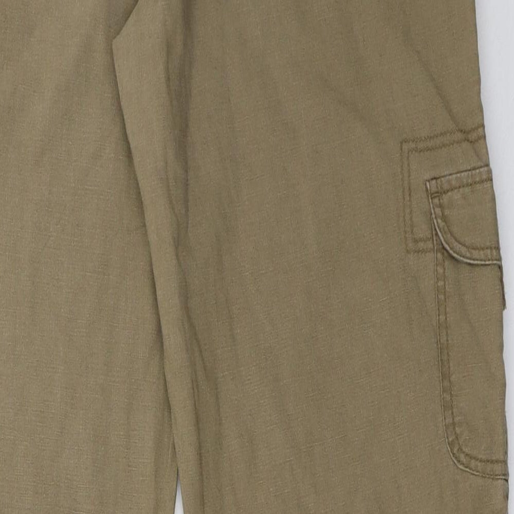 Matalan Womens Brown   Trousers  Size 12 L31 in