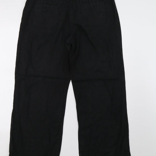 NEXT Womens Black   Trousers  Size 14 L29 in