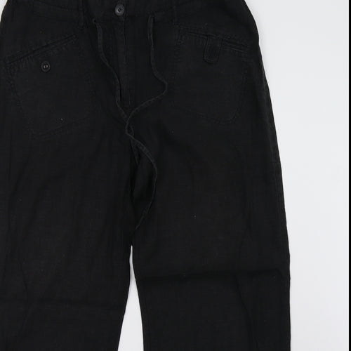 NEXT Womens Black   Trousers  Size 14 L29 in