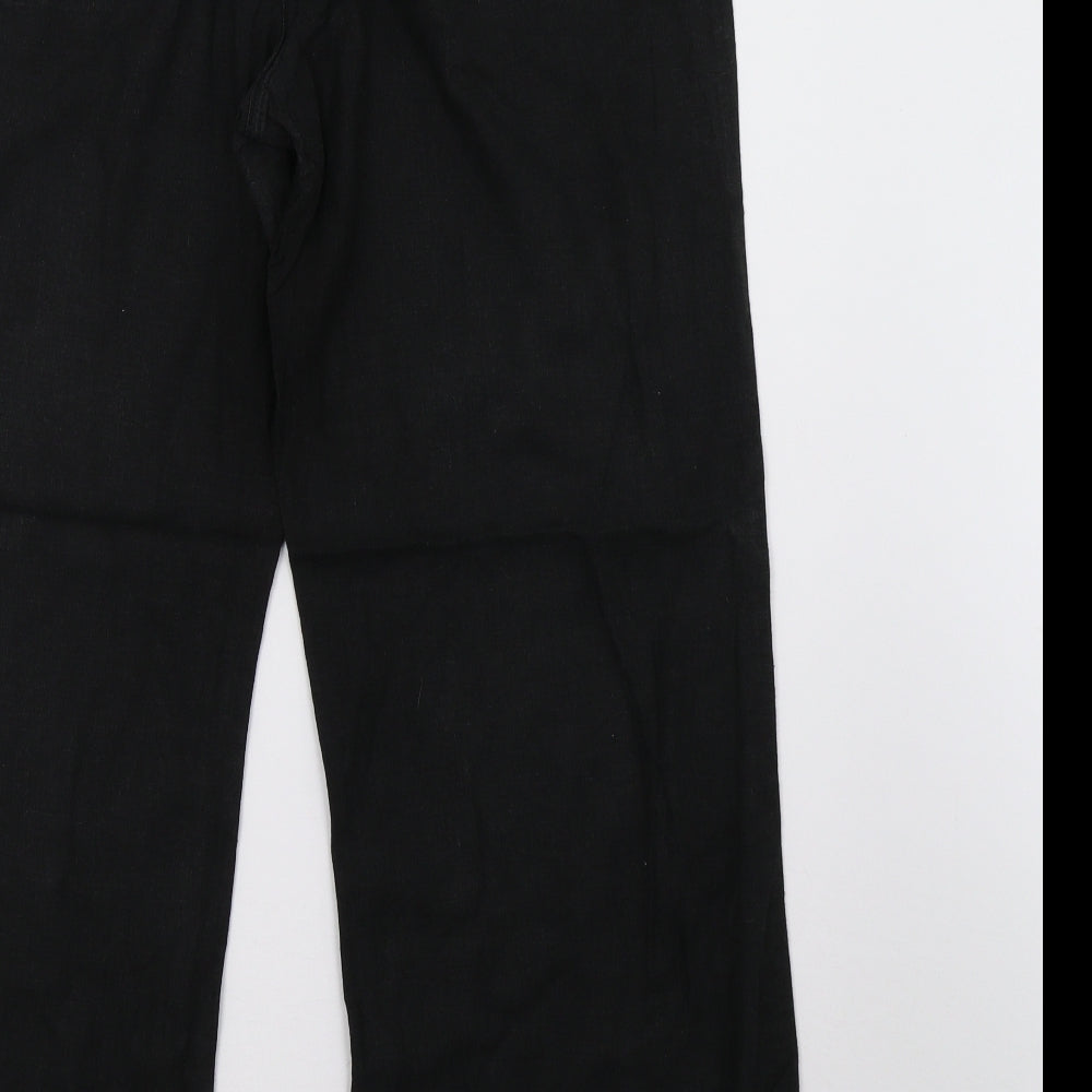 NEXT Womens Black   Trousers  Size 14 L29 in