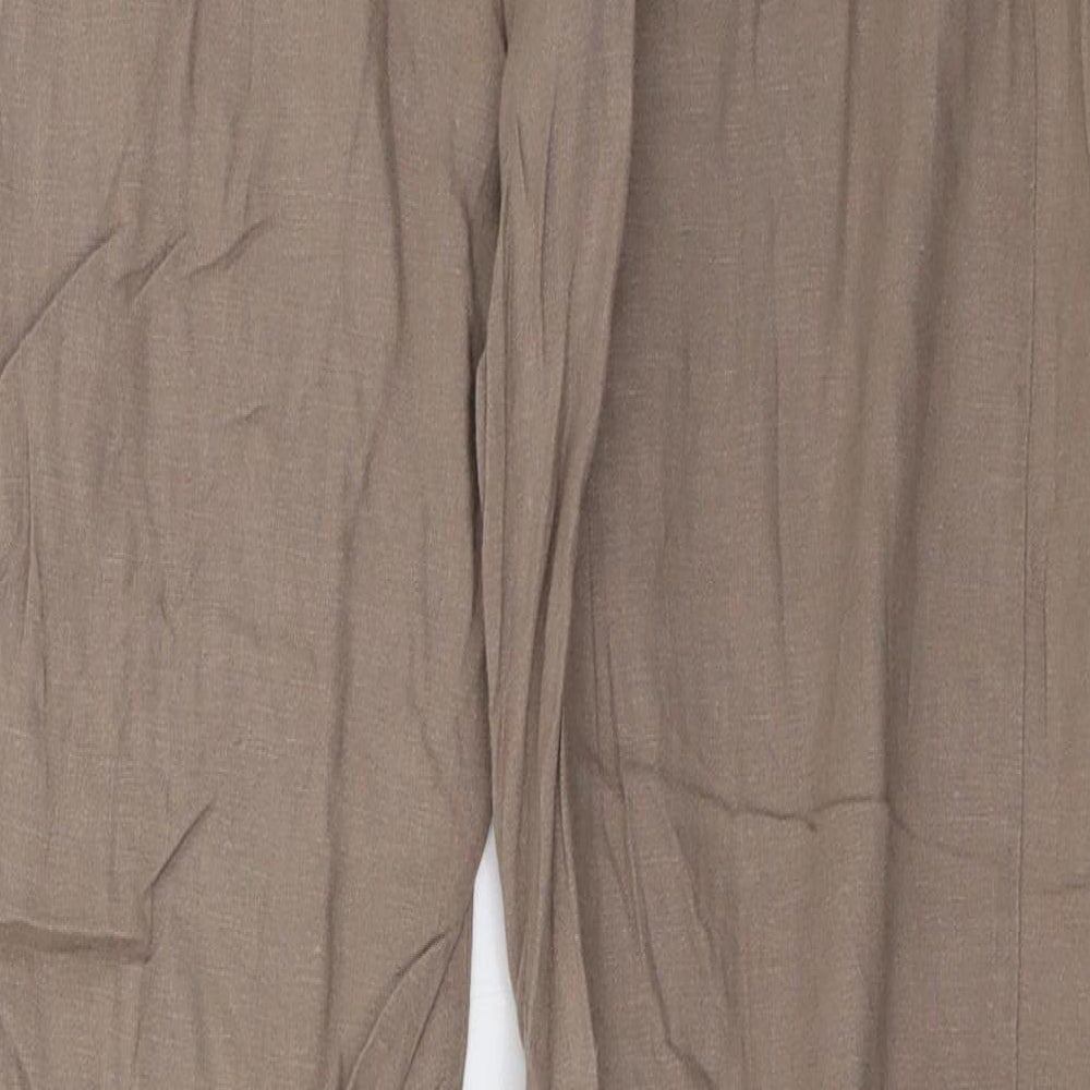 Marks and Spencer Womens Brown   Trousers  Size 12 L33 in