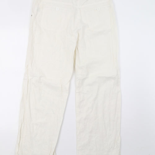 sugar candy Womens White   Trousers  Size 12 L31 in