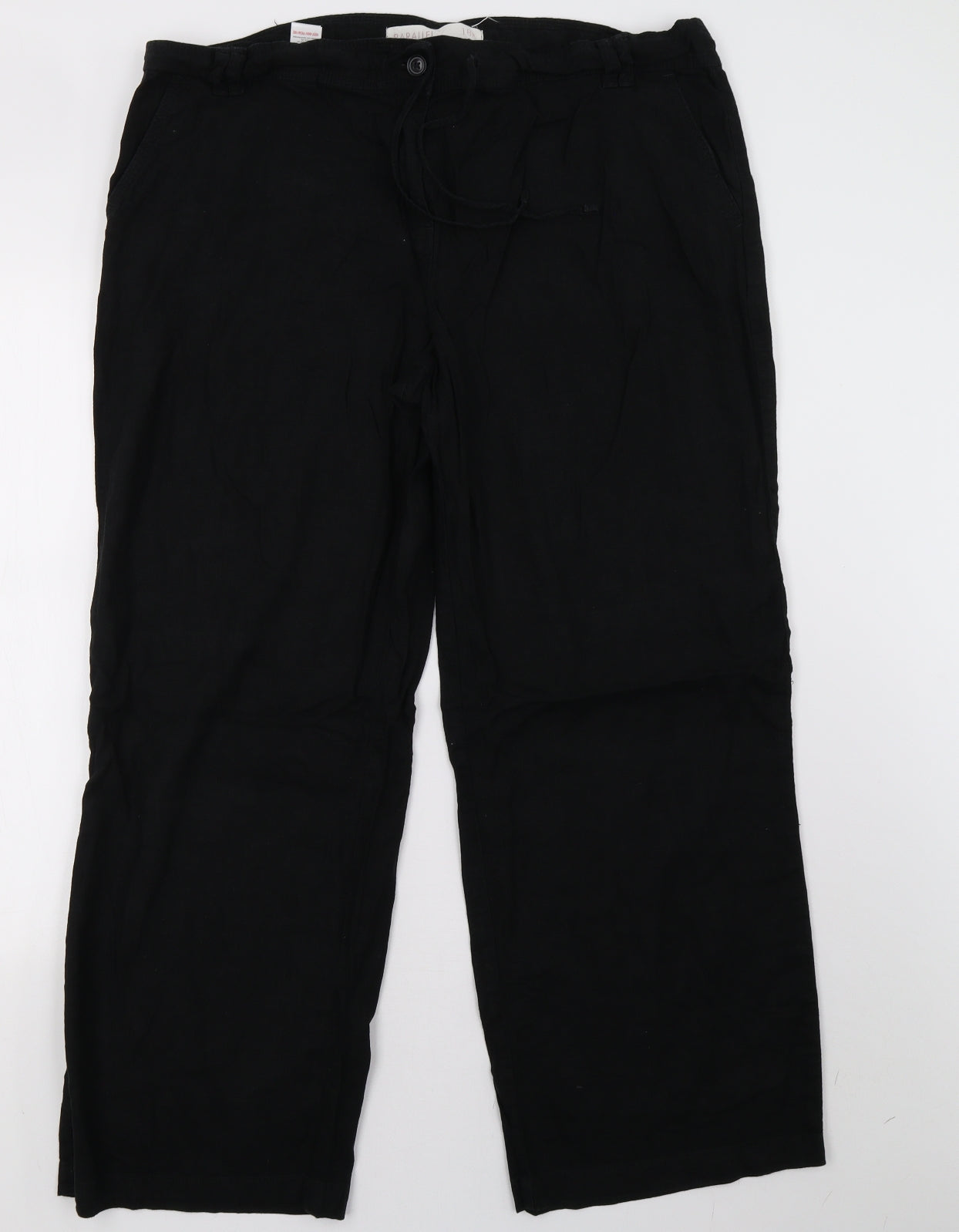 NEXT Womens Black   Trousers  Size 18 L30 in