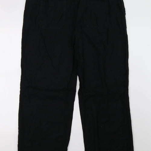 NEXT Womens Black   Trousers  Size 18 L30 in