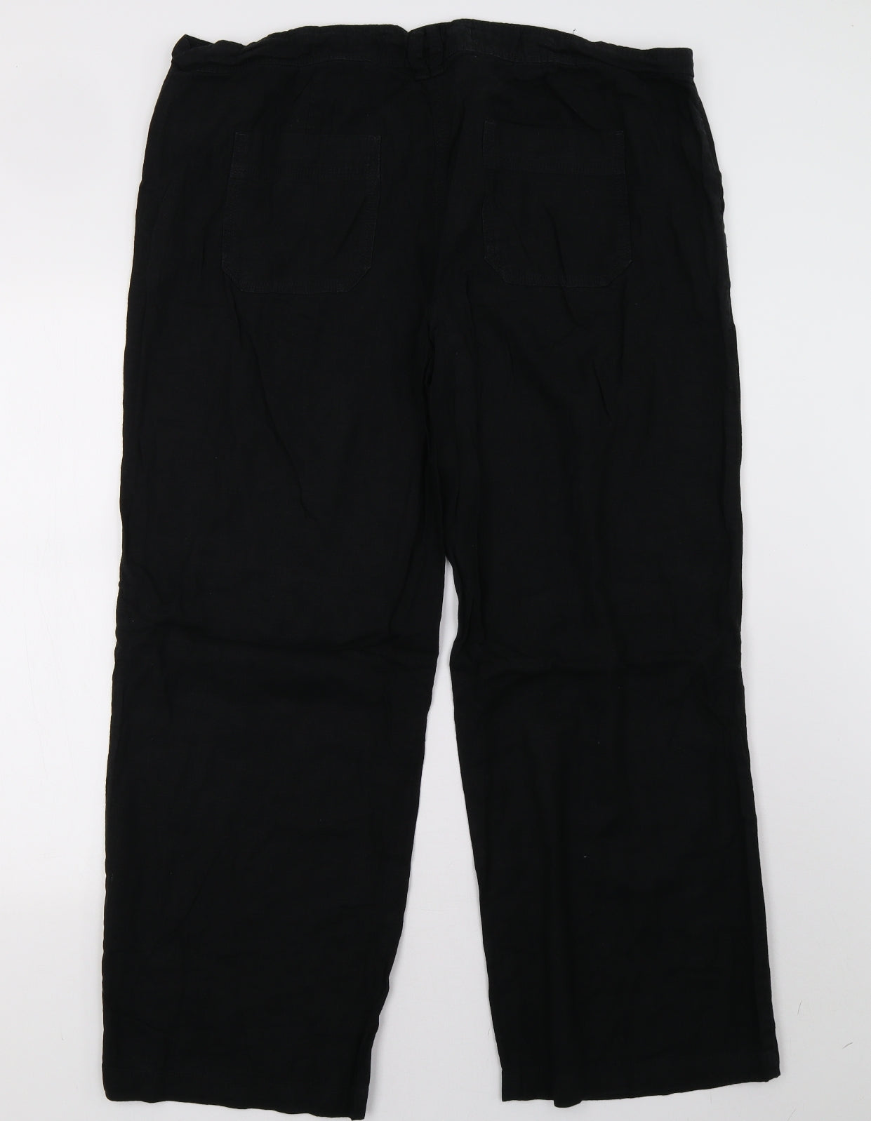 NEXT Womens Black   Trousers  Size 18 L30 in