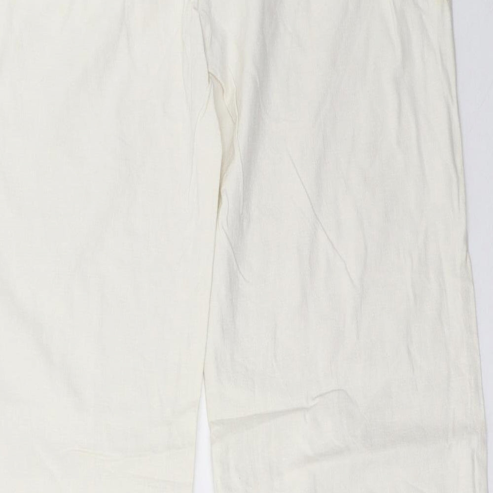villa Womens White   Trousers  Size XL L30 in