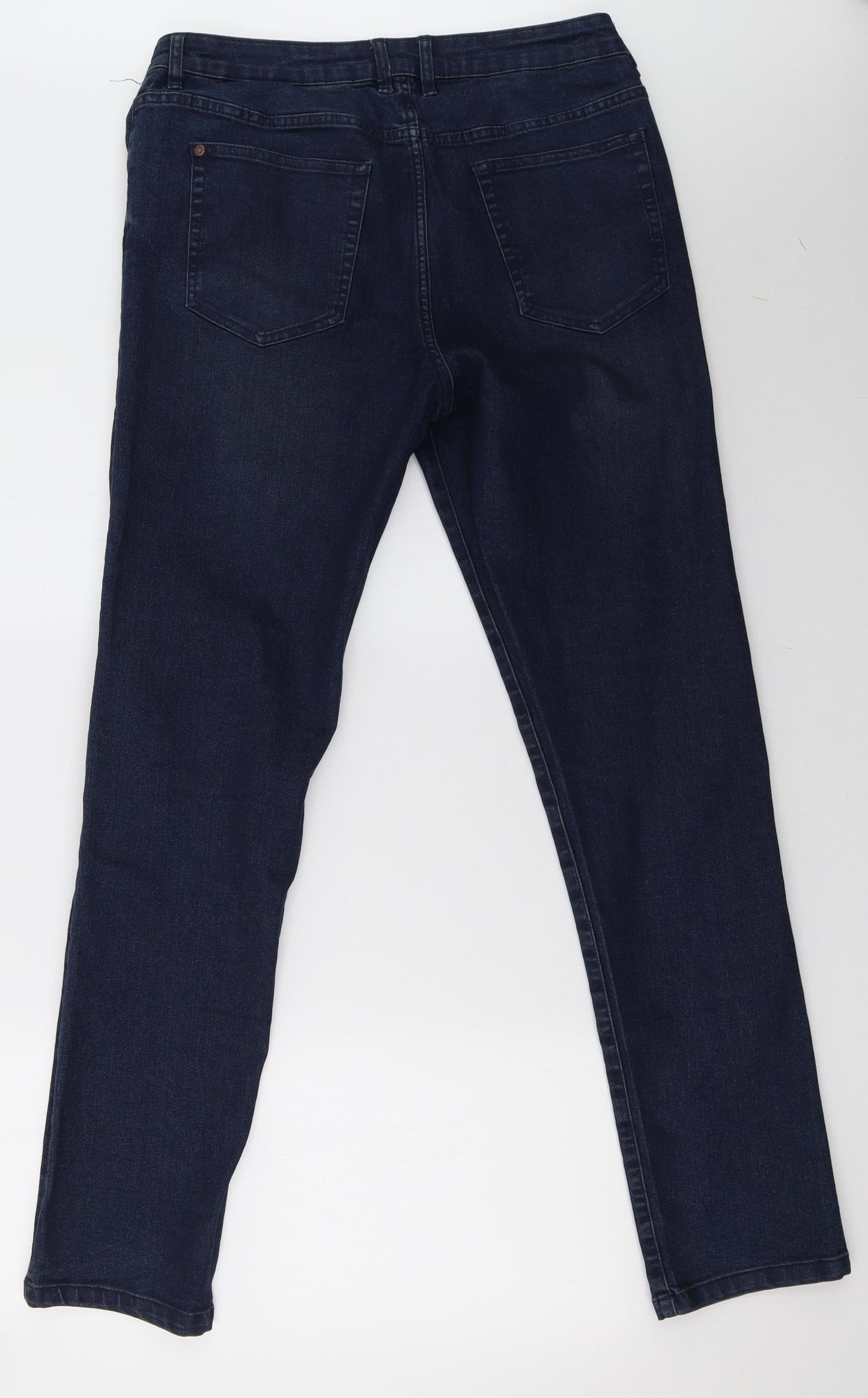 ESMARA Womens Blue  Denim Straight Jeans Size 18 L30 in