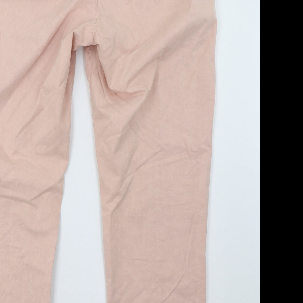 Marks and Spencer Womens Pink   Trousers  Size 16 L29 in