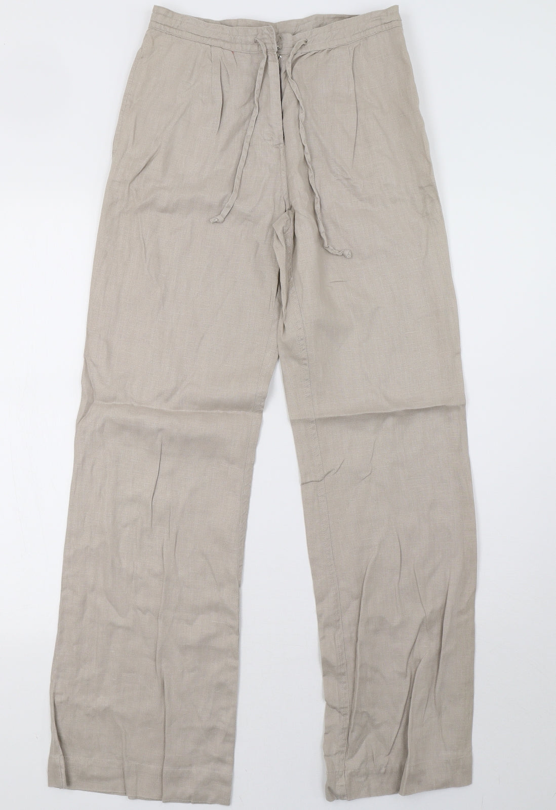 Monsoon Womens Beige   Trousers  Size 8 L32 in