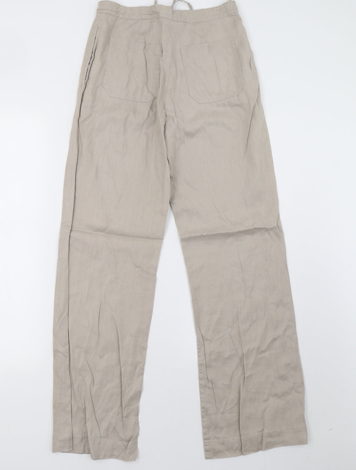 Monsoon Womens Beige   Trousers  Size 8 L32 in