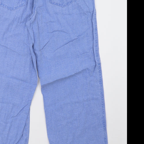 NEXT Womens Blue   Trousers  Size 14 L29 in