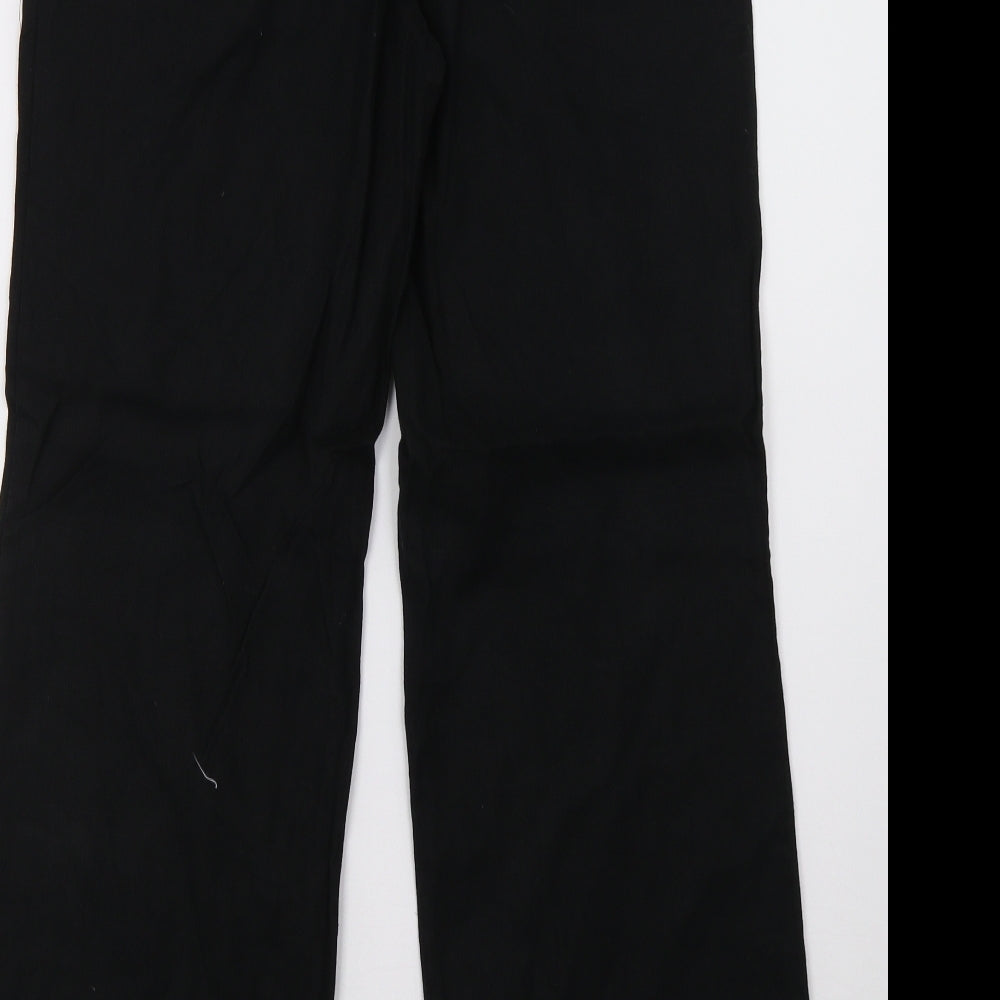 NEXT Womens Black   Trousers  Size 10 L28 in