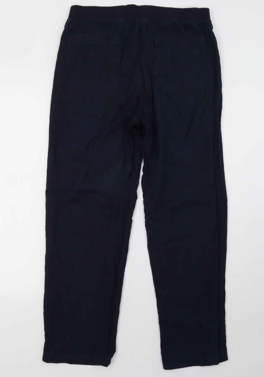 Peacocks Womens Blue   Trousers  Size 12 L29 in