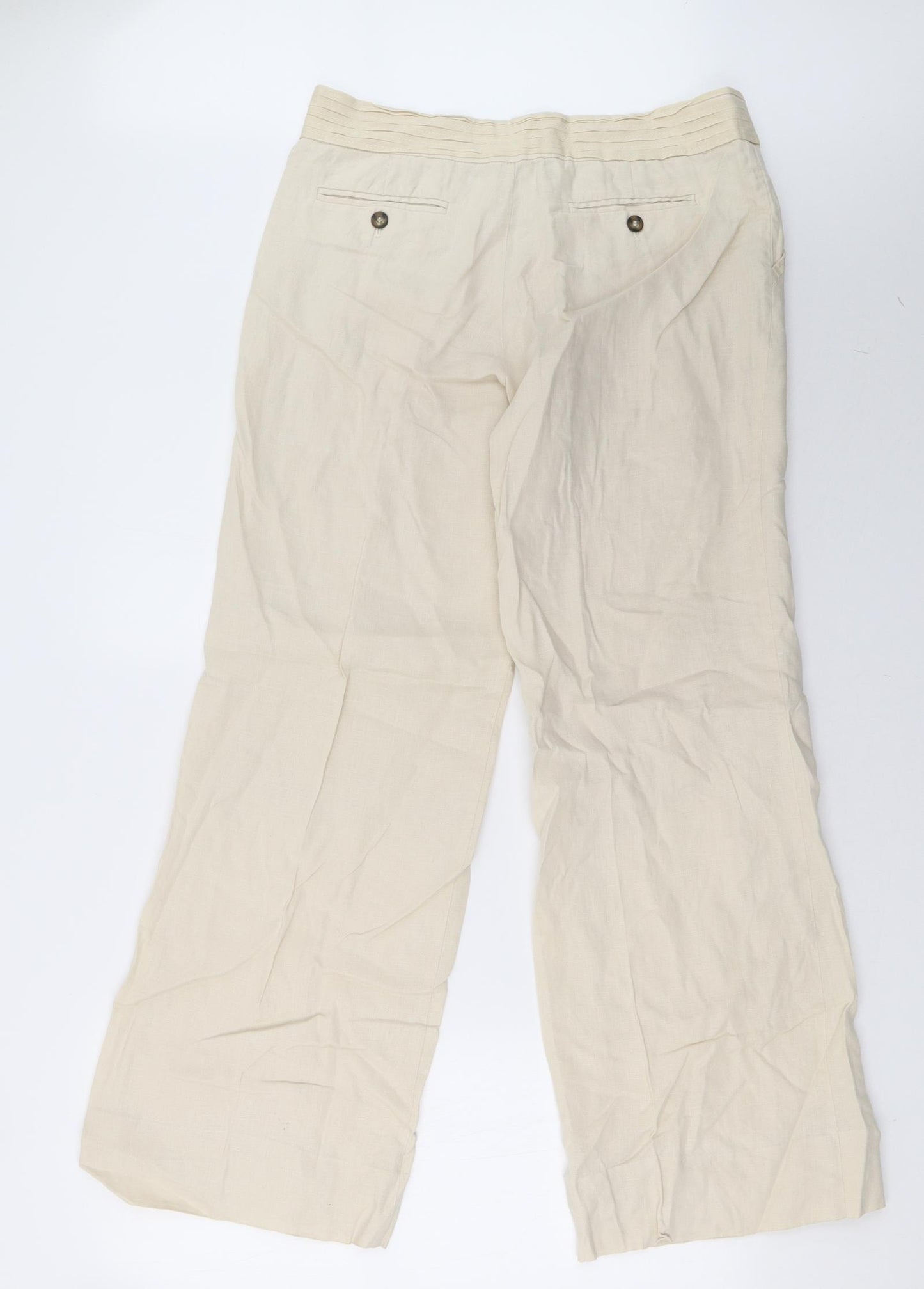 Mexx Womens Beige   Trousers  Size 12 L32 in