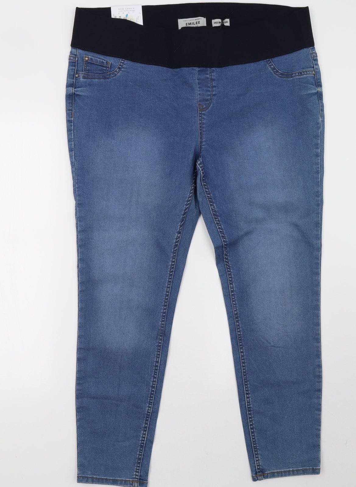 New Look Womens Blue   Jegging Trousers Size 16 L29 in